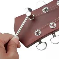 Gitaros reguliavimo raktas metalinis šešiakampis truss rod raktas elektrinės gitaros atsarginės dalys ir smulkios detalės 7mm/8mm/6.35mm (sidabrinis)