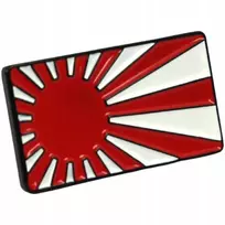 Segė pin ženkleliai drabužiams kuprinei metalinė crocs Jdm Rising Sun Japonija