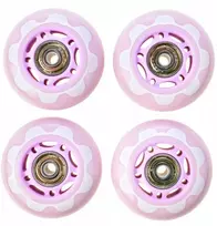 4x Riedučių ratukai Raven Senia Violet 70mm Pu