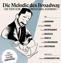 Vinilinė plokštelė The Melody of Broadway - Wolfgang Adenberg tekstai