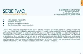 Kompiuterio kolonėlės Generico Promar lauko 2 krypčių 4 colių įmontuojamas garsiakalbis