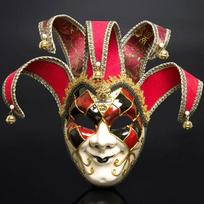 Full Face Venetian Mask Masquerade Mask for Carnival Mardi Gras Cosplay Halloween Party