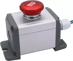 Mxuteuk Mxu-dt-jh 22 mm nerūdijančio plieno metalinis užrakinamas avarinio stabdymo jungiklis 12-220v 3a 1no 1nc jungiklių stoties dėžutė su kištuku