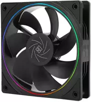 Thermalright Tl-s12r cpu aušintuvas, 120 mm atvirkštinis ventiliatorius, korpuso aušinimo ventiliatorius su argb apšvietimu, cpu aušintuvas su 1500 aps./min greičiu, juodas pc pwm tylus kompiuterio ventiliatorius