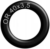O-žiedas 40x3,5 Nbr70 guminis sandarinimo žiedas atsparus alyvai (100 vnt.)