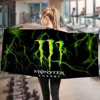 M-MonsterES-Fashion-E-Energys Big Microfiber Beach Towels Quick Dry Towel Sand Beach Towels Pool Towel for Travel Swim Pool Yoga 30x60cm