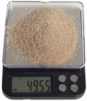 Didelės tikslumo juvelyrinė svarstyklė žolelėms 500g/0,01g