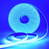 24 V cob neoninė juosta 2 m, 320 led/m itin ryški lanksti mėlyna cob neoninė led juosta, atspari vandeniui ip68 lipni juosta, raudonos/baltos 2 gyslų led girliandos terasai, kalėdoms