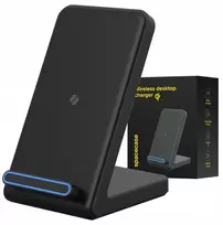 Spacecase indukcinis įkroviklis telefono stovas belaidis qi 15w