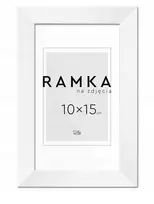 Plakatas Balta nuotraukų rėmelis 10x15 cm