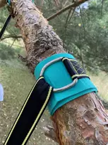 4IQ Gandralizdas sūpynės vaivorykštė 100 cm + diržai pakabinimui