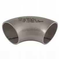 Ventiliatorius Dekorstal Hamburgo alkūnė 50 mm 1,5 mm nerūdijančio plieno Inox 304