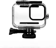 Lammcou Hero 13 vandeniui atsparus dėklas, 60 m povandeninis nardymo korpusas ir apsaugos nuo rasojimo peiliukas, apsauginis korpusas, suderinamas su Gopro Hero 9 10 11 12 13 priedais, vandeniui atsparus nardymo korpusas