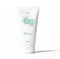 Farmazan cinko oksido kremas 10% 250ml - apsauga nuo trinties, raminantis, drėkinantis, sausai odai, pažeistai odai, paraudimui - cinko oksidas, migdolų aliejus, ricinos aliejus (250ml) (Pažeista pakuotė)