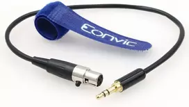 Eonvic 3.5mm Trs į Mini Xlr 3 kontaktų adapterio kabelis, 30cm