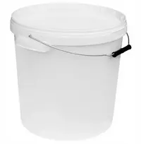 Custom Color kibiras su dangčiu 20l iki 200°c su metaline rankena