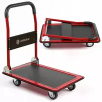 Platforminis prekių vežimėlis sulankstomas transportavimo sandėliavimo 300 kg