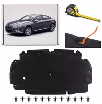 Citroen C5 2007-2017 variklio dangčio garso izoliacija + spaustukai