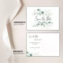 Eummelchen 24 atvirukai „save the Date“ vestuvėms boho mes tuokiamės kvietimas vestuvių vakarėliui nuotakos poros kvietimai