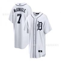 Detroit Tigers Baseball Jersey Mens Orange 7 McGonigle Fan Apparel Cotton Sports Uniform Fall XL