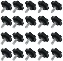 Varžtai su žvaigždine galvute M6 x 20 mm, 20 vnt.