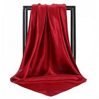 90cm Satin Silk Scarf Large Size Head Scarf Fashion Square Neck Scarves  Travel