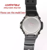 Dervos laikrodžio apyrankė Casio Ws220 Mcw100h vyrams, oranžinė-juoda