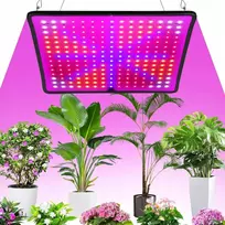 45w pakabinamas Led panelis augalų auginimui, pilnas spektras, 225 Led