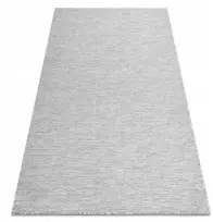 Dywany Łuszczów lauko/vidaus kilimas, tinkantis terasoms ir balkonams Sizal Patio 78x150 cm, pilkas