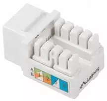 Modulis Keystone Kat.6 Utp Rj45 Lsa Lan adapteris kampinis kištukas Lanberg