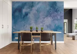 Rasch tapetai 362909 - fototapetai ant neaustinės medžiagos su dangumi mėlyna, violetine ir balta spalvomis iš kolekcijos Magicwalls - 2.65 m x 3.71 m (i x P)
