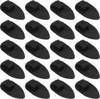 Sg Store 20 dalių automobilio grindų kilimėlių spaustukų atsarginės plastikinės grindų kilimėlių tvirtinimo spaustukai neslystantys sagties kilimėlių spaustukų laikikliai automobiliui, visureigiui, sunkvežimiui, keturračiui