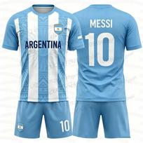 2026 Specialus Nr.10 Messi Futbolo Džersio Šortų Rinkinys Moterims Vyrams Argentinos Vėliava Gerbėjų Marškinėliai ir Šortai Vasaros Vaikams 2 Dalių Rinkinys 150 gray