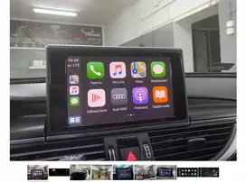 Automagnetola Audi smartphone android auto carplay aktyvavimas