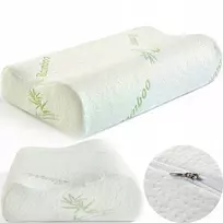Flowen ortopedinė bambukinė "memory foam" pagalvė šoniniam miegui