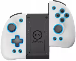 Belaidis valdiklis Nintendo Switch Linyuvo Ks47-2 Rgb, baltas