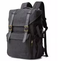 Bagsmart Vandeniui atspari kuprinė Dslr fotoaparatui ir 15 colių nešiojamam kompiuteriui, juoda