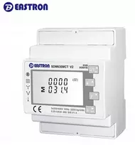 Trifazis dvikryptis srovės transformatoriaus skaitiklis Eastron Sdm630mct Modbus-rtu Rs485