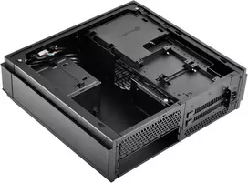 Silverstone Sst-ml07b - Milo Slim Htpc Mini-itx kompiuterio korpusas, juodas