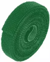 EuroCase Bradas daugkartinio naudojimo kabelių surišimo juosta su lipduku 12mm x 2m žalia