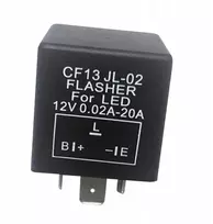 Cf13 jl 3 led mirksėjimo relė automobilių posūkių signalams