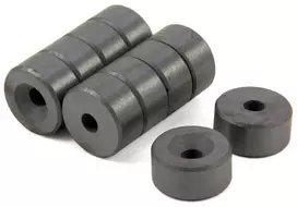 Automagnetola Magnet Expert® ferito magnetas, 20 mm skersmens x 10 mm storio x 5,2 mm įdubimas – 1,2kg trauka (šiaurė) (10 vnt. pakuotė)