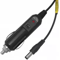 Liitokala 12v 2a automobilinis adapterio įkroviklis, kištukas 5,5 x 2,5 mm