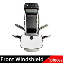 For Jeep Compass Accessories MP 552 2017-2024 Car Sun Visors Covers Auto Anti-UV Sunscreen Windows Sunshades Covers Sun Blinds gray