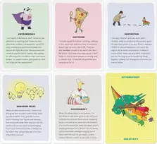 Knock Knock Affirmators! Creativity Deck: 50 afirmacijų kortelių, padėsiančių sau – be savipagalbos!