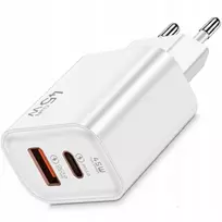Greitasis tinklo įkroviklis 2 x usb 45w 4000ma