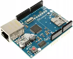 Ethernet Shield W5100 Tinklo modulis, suderinamas su Arduino
