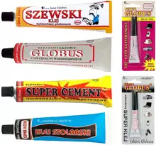 Globus Super Cement batų klijai, skirti medienai, greitai džiūstantis gelis, 6 vnt.