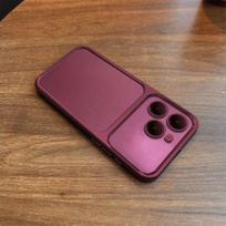 Viral Big Window Casing for TECNO SPARK 40 Silky Smooth Matte Touch Finish Case SPARK 40 brown
