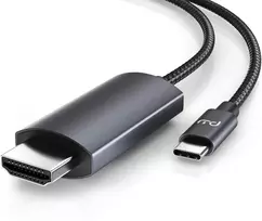 Csl - usb c į hdmi kabelis 4k 60hz - 1m - hdtv 4k kabelis - hdr - usb type c į hdmi 2.0
